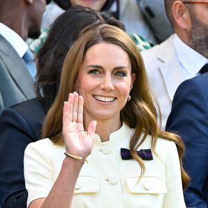 La princesse Catherine (Kate) Middleton, princesse de Galles lors de la finale dame des internationaux de tennis de Wimbledon le 12 juillet 2025.

© Chryslène Caillaud / PsnewZ/ Bestimage