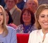 Louma Salamé et Léa Salamé lors de l'enregistrement de l'émission « Vivement dimanche » au studio Rive Gauche, présentée par Michel Drucker, diffusée sur France 3 le 21 juin 2026, à Paris, France, le 20 mai 2026. © Guillaume Gaffiot/Bestimage