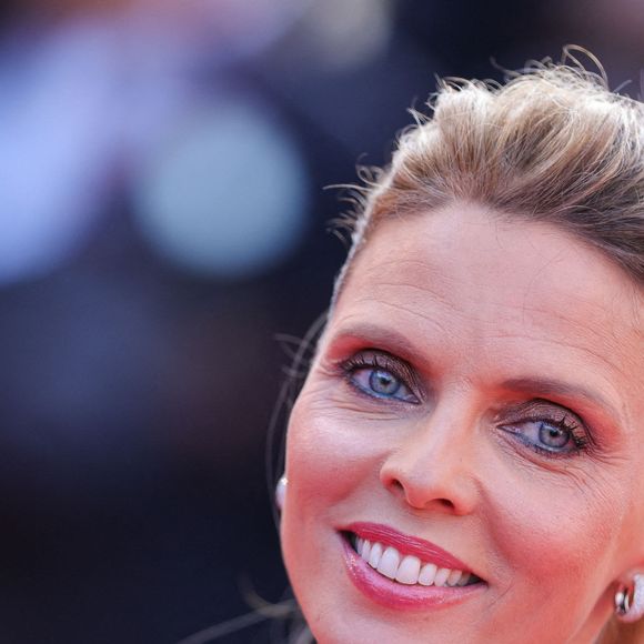 Sylvie Tellier assiste au tapis rouge de "La Passion De Dodin Bouffant" lors du 76ème festival de Cannes au Palais des Festivals le 24 mai 2023 à Cannes, France Photo by Shootpix/ABACAPRESS.COM