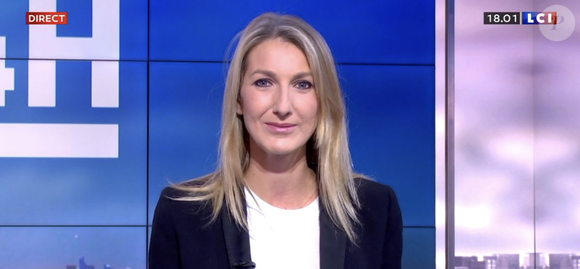 Amélie Carrouër, présentatrice sur LCI.