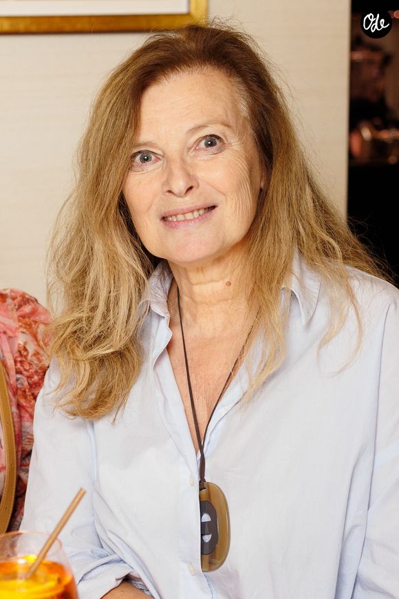 Valerie Trierweiler à l'hôtel Montaigne à Paris le 12 juin 2026.

© Sébastien Frémont / Bestimage