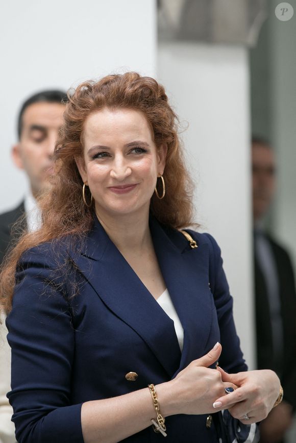 La princesse Lalla Salma du Maroc visitent l'exposition Picasso au Musée national des arts contemporains de Rabat, au Maroc (archive). Photo by Romuald Meigneux/Pool/ABACAPRESS.COM