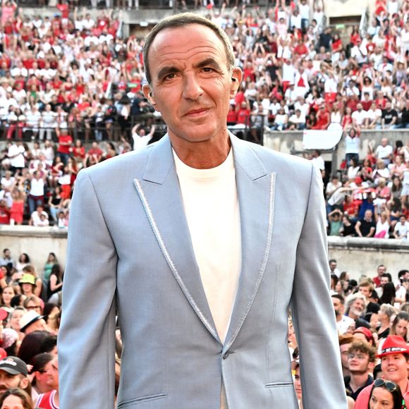 Exclusif - Nikos Aliagas - Enregistrement de l'émission "La chanson de l'année" dans les Arènes de Nîmes, présentée par N.Aliagas et diffusée le 17 juin sur TF1
© Bruno Bebert-Christophe Clovis / Bestimage