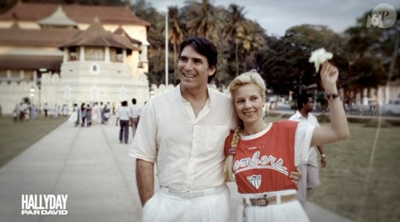 Hallyday par David, documentaire M6 - capture d'écran