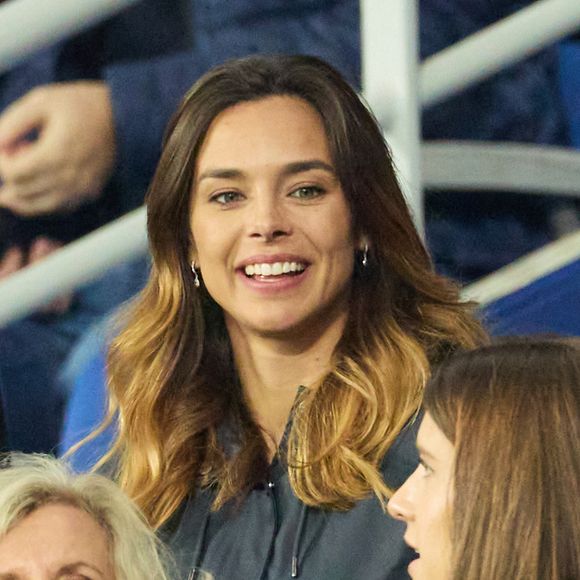 Marine Lorphelin - People au match Irlande-Nouvelle Zélande (24-28) , quart de finale de la coupe du monde de rugby 2023, au Stade de France à Saint-Denis le 14 octobre 2023.
© Dominique Jacovides - Cyril Moreau / Bestimage