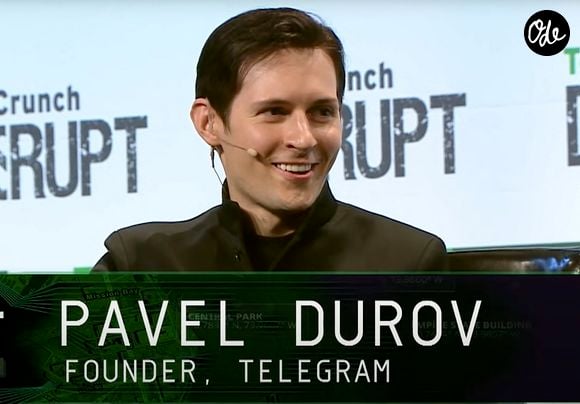 Pavel Dourov, créateur de la messagerie Telegram. © Capture TV via Bestimage