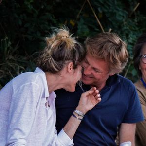 Exclusif - Alice Taglioni donne son premier concert au piano aux côtés d' Helene Berger dans le cadre du Cap Ferret Music Festival le 11 juillet 2022, au Canon, Lege Cap Ferret. Laurent Delahousse et Sarah Poniatowski y assistaient. Photo by Thibaud Moritz/ABACAPRESS.COM - POOL BESTIMAGE