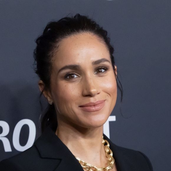 Le prince Harry, duc de Sussex et Meghan Markle, duchesse de Sussex, lors du 3ème gala annuel du projet "Healthy Minds" aux Spring Studios à New York, le 9 octobre 2025. © NDZ/StarMax/Bestimage