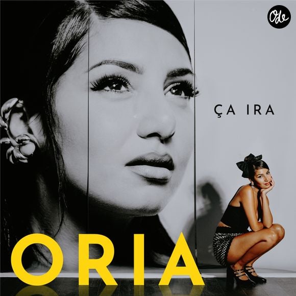 Oria sur la pochette de son nouvel album "Ca ira"