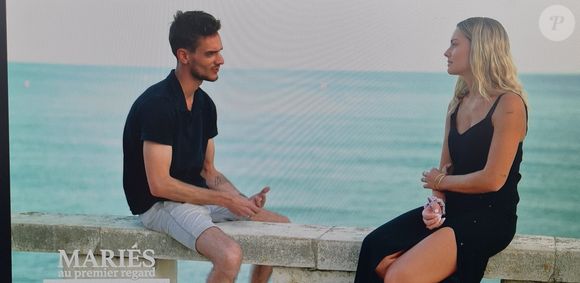 Ophélie et Loïc, candidats de Mariés au premier regard 2024 sur M6.
Crédit : Mariés au premier regard/M6