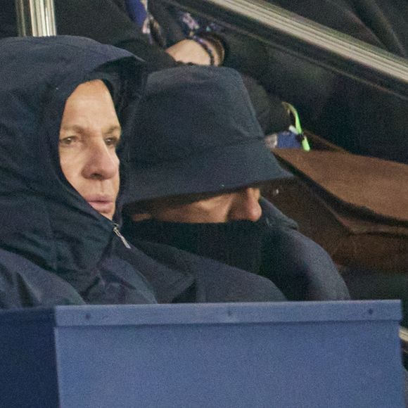 Dany Brillant assiste incognito au match de Ligue 1 McDonald's opposant le Paris Saint-Germain (PSG) à L’AS Monaco (4-1) au Parc des Princes à Paris le 7 février 2025. © Cyril Moreau/Bestimage