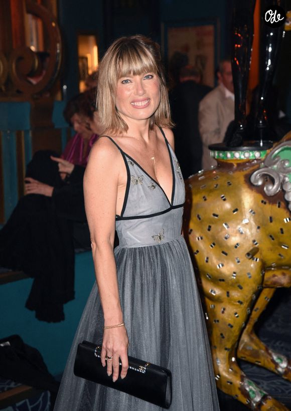 Mélanie Page lors de la 36e cérémonie des Molières aux Folies Bergères, le 28 avril 2025 à Paris, en France. Photo : Alain Apaydin/ABACAPRESS.COM