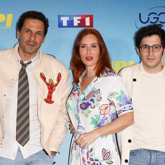 Bérangère McNeese, Mehdi Nebbou, Audrey Fleurot, Jeremy Lewin et Marie Denarnaud - Avant-première des 2 premiers épisodes de la saison 3 de "HPI" à l' UGC Normandie à Paris le 9 mai 2023. © Coadic Guirec/Bestimage