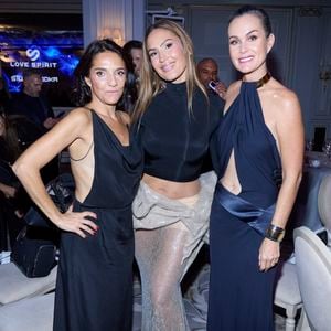 Exclusif - Florence Foresti ( elle a reçu le Global Gift Humanitarian Award  en reconnaissance de son engagement exemplaire et de ses actions en faveur des femmes et enfants victimes de violences familiales) , Vitaa, Laeticia Hallyday - 12ème édition de la soirée Global Gift Gala à l'hôtel Four Seasons George V à Paris le 5 octobre 2024.
© Cyril Moreau / Bestimage