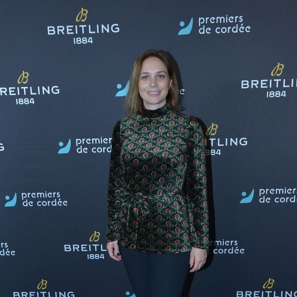 Nathalie Péchalat (nouvelle présidente de l'association "Premiers de Cordée") - Dîner de charité Breitling à la Samaritaine pour l’association "Premiers de Cordée" à Paris le 4 avril 2024. © Rachid Bellak/Bestimage