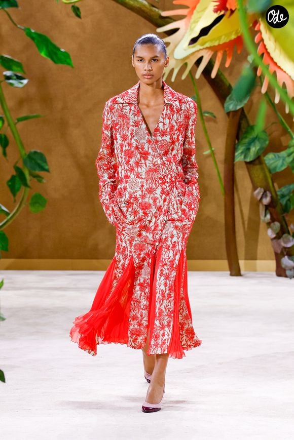 Défilé de mode Chanel Collection Haute Couture Automne/Hiver 2026-2027 lors de la Fashion Week de Paris (PFW) au Grand Palais, à Paris, France, le 7 juillet 2026. © Bestimage