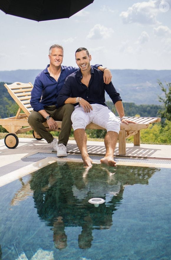 Ralph Schumacher, ancien pilote de Formule 1, . Sur la photo : Ralf Schumacher et son partenaire Etienne Bousquet-Cassagne. Ralph Schumacher, ancien pilote de Formule 1. Sur la photo : Ralf Schumacher et son partenaire Etienne Bousquet-Cassagne. © Imago/Panoramic/Bestimage