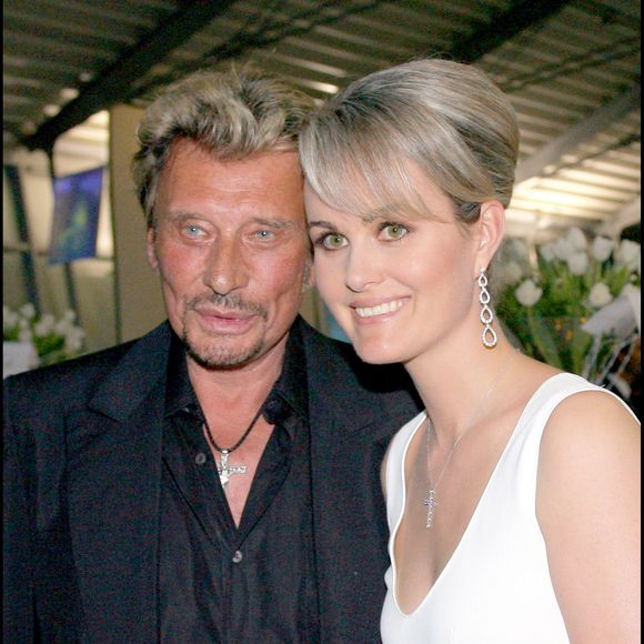 Laeticia et Johnny Hallyday - Soirée de bienfaisance de la fondation Little Dreams à Lausanne © DANIEL ANGELI / BESTIMAGE