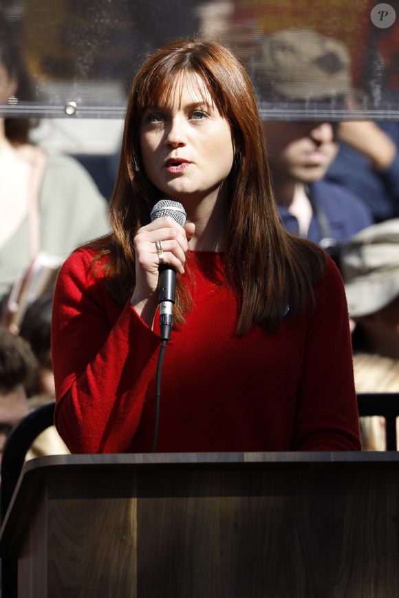 Bonnie Wright - Les stars s'investissent dans la manifestation en faveur du climat "Fire Drill Fridays" à Los Angeles le 7 février 2020.

© Future-Image via ZUMA Press / Bestimage