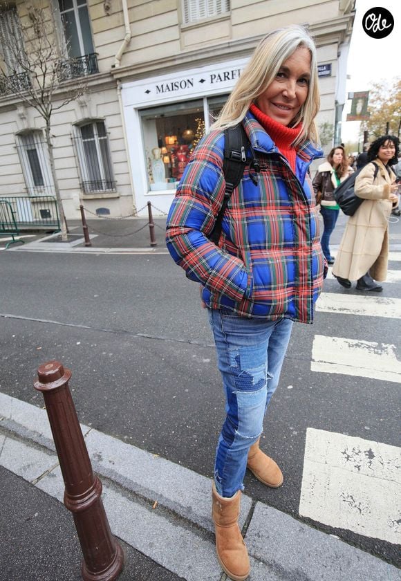 Zazie quitte les studios de RTL à Neuilly-sur-Seine, le 23 novembre 2023. © Jonathan Rebboah / Panoramic / Bestimage
