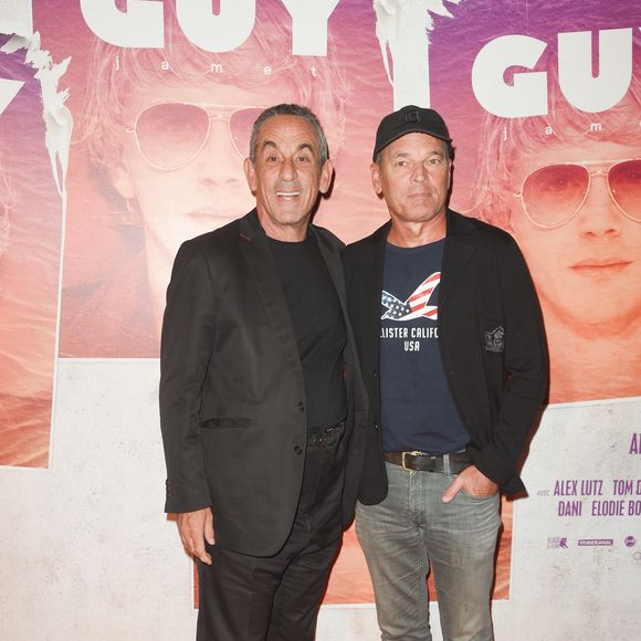 Thierry Ardisson et Laurent Baffie - Première du film "Guy" au cinéma Gaumont-Opéra à Paris le 28 aout 2018. © Coadic Guirec/Bestimage