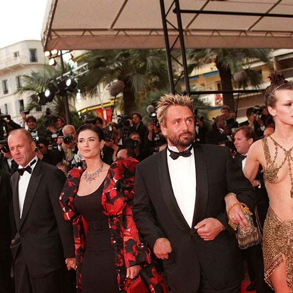 Luc Besson, Demi Moore, Maïwenn, Milla Jovovich, Gary Oldman au Festival de Cannes 1997 ©ANGELI-RINDOFF-GARCIA / BESTIMAGE
