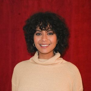 Vaimalama Chaves (Miss France 2019) - Enregistrement de l'émission "Esprit dog christmas show" pour la chaîne YouTube au théâtre du Gymnase Marie Bell à Paris le 19 décembre 2022. © Coadic Guirec/Bestimage