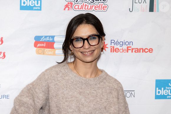Lucie Bernardoni participe au festival du livre 'Des Livres, Des Artistes' à la Maison de la Chimie le 01 décembre 2024 à Paris, France. Photo par Nasser Berzane/ABACAPRESS.COM