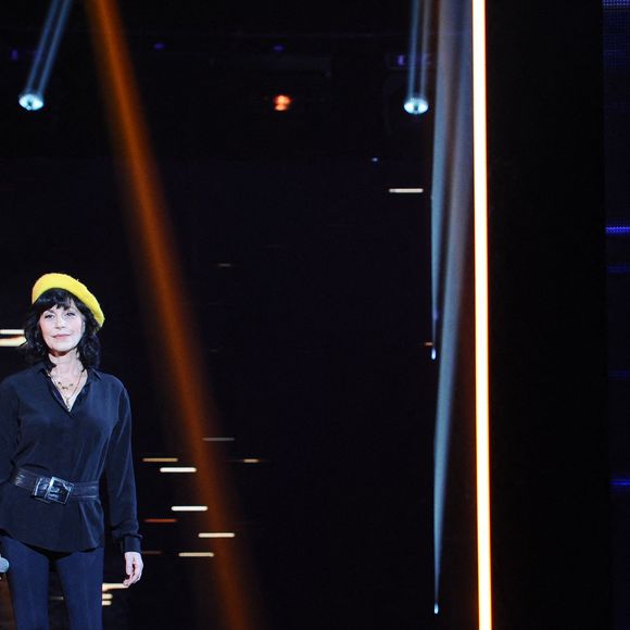 Exclusif - Lio - Enregistrement de l'émission "Duos Mystères" à la Seine Musicale à Paris, qui sera diffusée le 26 février sur TF1. Le 1er février 2021 
©Gaffiot-Moreau / Bestimage