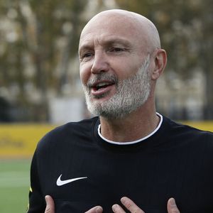 Franck Leboeuf lors de la journée de l'arbitrage (JNA) à Issy-les-Moulineaux, France, le 10 octobre 2023.

© Michael Baucher/Panoramic/Bestimage
