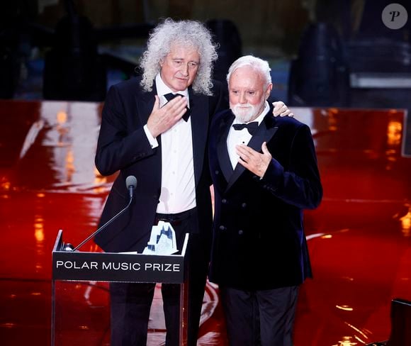 La cuvée a été lancée en 2025 par le groupe Queen.
Le groupe de rock britannique Queen reçoit le prix polaire 2025. Photo : Stefan Jerrevång TTNews / Bestimage