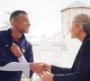 Il vit depuis 2024 dans la capitale espagnole après son départ du PSG.

Captures d'écran de la première émission de Anne-Sophie Lapix "20 20" sur M6 avec son premier invité Kylian Mbappé le 7 septembre 2025.

© Alain Guizard / Bestimage
