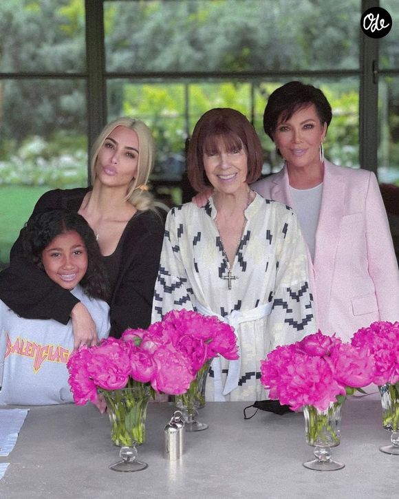Kim Kardashian a rendu hommage à sa grand-mère sur Instagram
