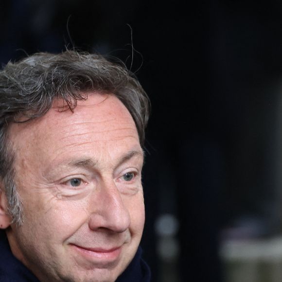 Stephane Bern lors de la cérémonie d'enterrement de Frédéric Mitterrand à l'église Saint-Thomas d'Aquin à Paris, France, le 26 mars 2024.  Photo par Nasser Berzane/ABACAPRESS.COM