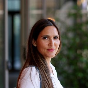 Joyce Jonathan au village lors des Internationaux de France de Tennis de Roland Garros 2023, le 7 juin 2023. © Jacovides / Moreau / Bestimage