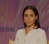 Selon le biographe Tom Bower, Meghan Markle aurait exigé des billets en première classe et la présence d’un photographe et d’une équipe beauté pour la suivre sur place.

Meghan Markle a laissé entendre qu’elle prévoyait de publier des vidéos sur les réseaux sociaux mettant en avant des recettes de cuisine. La duchesse de Sussex a évoqué ce projet lors d’un événement organisé par le magazine américain Fortune dans le cadre de son sommet “Most Powerful Women”. Le 15 octobre 2025 @JLPPA / Bestimage