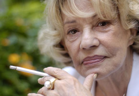 Jeanne Moreau lors du festival du film de Toronto au Canada le 15 septembre 2005 (Archives). Zuma Press / Bestimage
