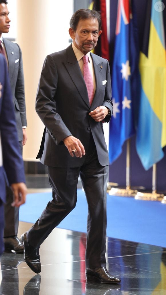 Hassanal Bolkiah, sultan de Brunei - Arrivées à la cérémonie d'ouverture du "Commonwealth Heads of Government Meeting (CHOGM)" à Kigali. Le 24 juin 2022

Photo : PA Photo/ Bestimage