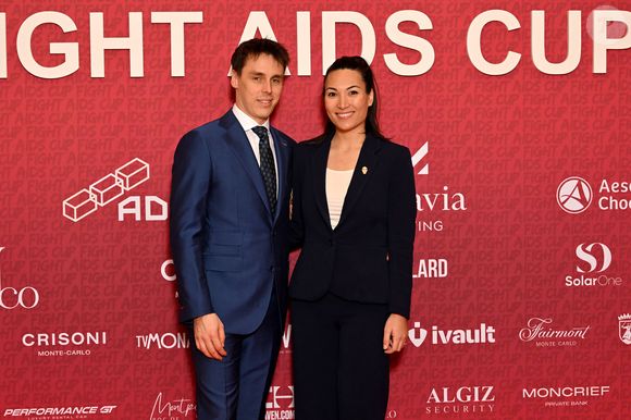 Louis et Marie Ducruet durant la soirée de gala du "Fight Aids Cup 2026" à l'hôtel Fairmont Monte-Carlo à Monaco, le 24 janvier 2026 après la sixième édition de la Fight Aids Cup, un match de football caritatif au stade Louis II qui a opposé l'équipe du Cirque FC de la princesse Stéphanie et les Barbagiuans du prince Albert. © Bruno Bebert / Bestimage