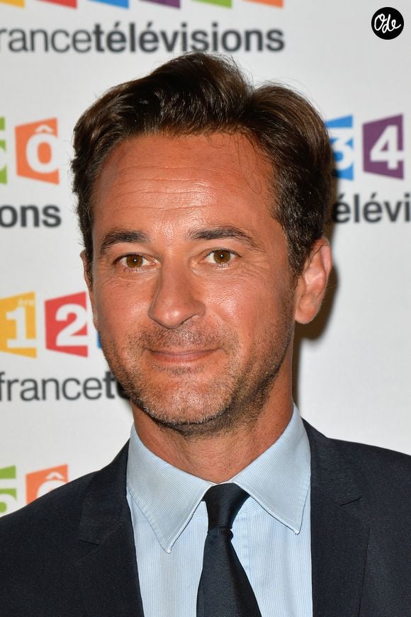 Nathanaël de Rincquesen lors du photocall de la présentation de la nouvelle dynamique 2017-2018 de France Télévisions. Paris, le 5 juillet 2017.
© Guirec Coadic/Bestimage