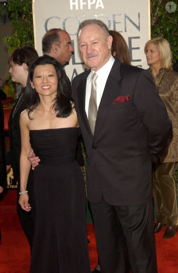 L'enquête sur la mort de Gene Hackman et Betsy Arakawa ne fait que commencer.

Los Angeles 19 janvier 2003 : Gene Hackman et son épouse lors de la remise des Golden Globe Awards à l'hôtel Beverly Hills Hilton. Paul Smith / Featureflash Photo by Alamy/ABACAPRESS.COM