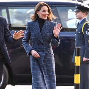 Le prince William, prince de Galles, et Catherine (Kate) Middleton, princesse de Galles, arrivent pour visiter l'Académie nationale de curling à Stirling, Royaume Uni, le 20 janvier 2026. Cover Images via ZUMA Press / Bestimage/Bestimage