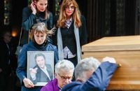 Obsèques Humbert Ibach dit « Mémé » à l'église Notre-Dame d'Auteuil à Paris