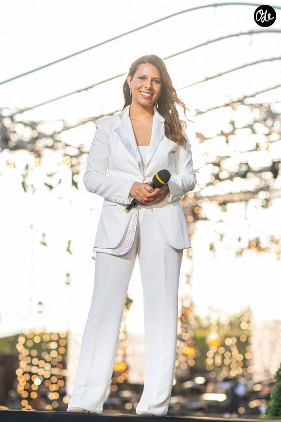Elle a accordé un entretien à Gala, publié ce mercredi 19 août. 
Exclusif - Myriam Seurat lors du 10ème anniversaire du "Grand Concert de Paris" au pied de la Tour Eiffel  sur le Champ-de-Mars à Paris, France, le 14 juillet 2023. © Perusseau-Veeren/Bestimage