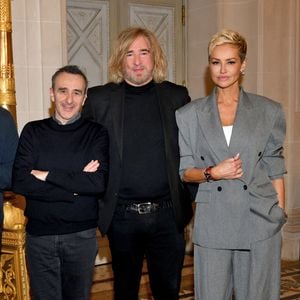 Cette soirée a également été marquée par la présence d’Adriana Karembeu, qui en était la marraine.
EXCLUSIF - Elie Semoun, Stéphane Bolongaro et Adriana Karembeu pour une soirée unique dans les salons du Musée Masséna à Nice, le 22 janvier 2026, au profit de la Fondation Claude Pompidou© Bruno Bebert/Bestimage