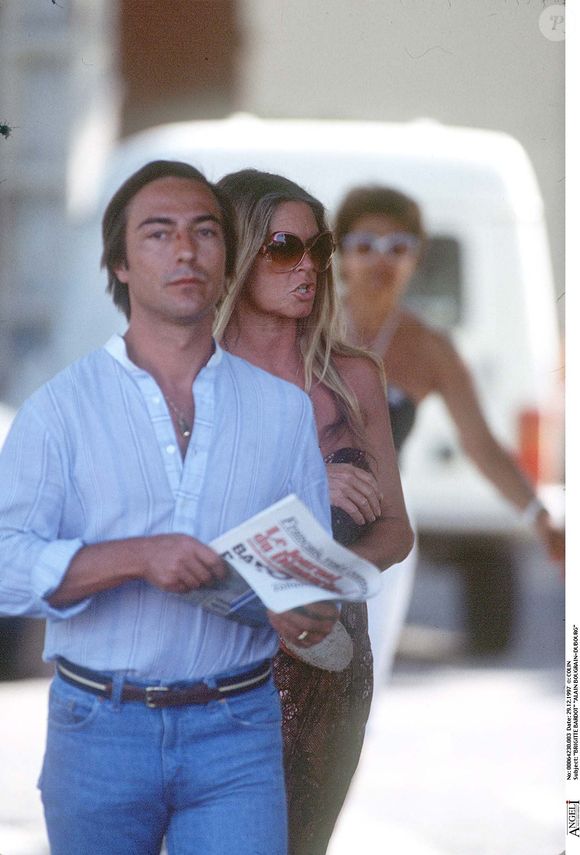 Brigitte Bardot et Allain Bougrain-Dubourg en Corse en 1997.
© Bestimage