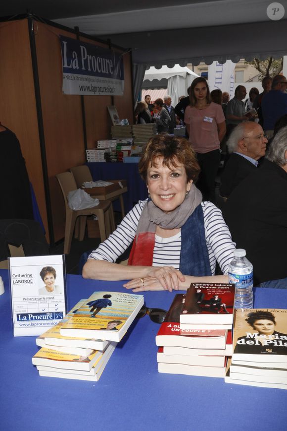 Catherine Laborde - Festival du Livre à Nice le 4 juin 2016. JLPPA/Bestimage