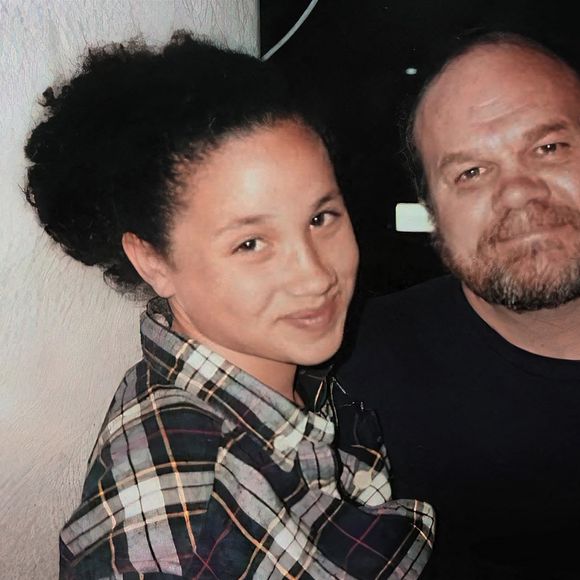 Thomas Markle et Meghan Markle dans le documentaire Netflix "Harry & Meghan".

Photo : Netflix