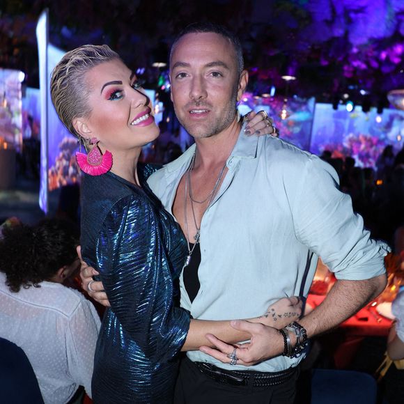 Cette année, le danseur n'est pas présent dans DALS...

Exclusive - Katrina Patchett et Maxime Dereymez assistent à Illusions sous l'Ocean Diner by Lenotre qui se tient au Restaurant Sea Ephemera à Paris, France, le 10 octobre 2023. Photo by Jerome Dominé/ABACAPRESS.COM