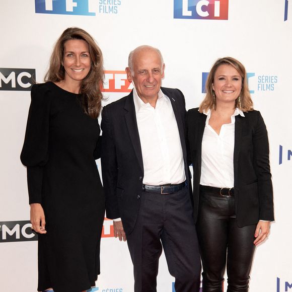Anne-Claire Coudray, Jean-Michel Aphatie et Pascale de La Tour du Pin assistent au photocall du Groupe TF1 au Palais de Tokyo le 09 septembre 2019 à Paris, France.
Photo by David Niviere/ABACAPRESS.COM